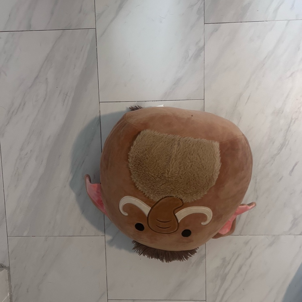 Squishmallows Brown and Tan Stuffed Animal
